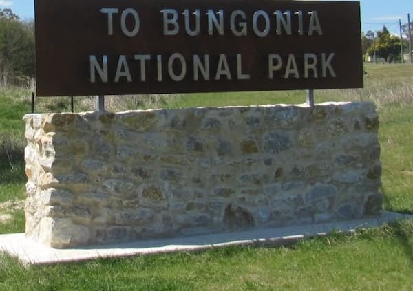 Bungonia National Park signpost